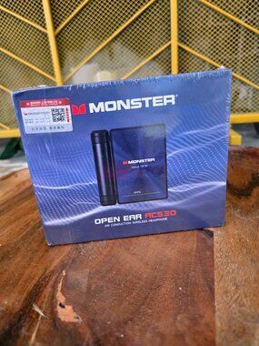Monster Open Ear AC530 Air Conduction Wireless Headphones (Matte Black)